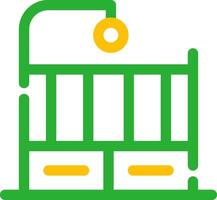 Crib Creative Icon Design vector