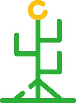 Clothes Stand Creative Icon Design vector