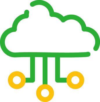 Cloud Creative Icon Design vector