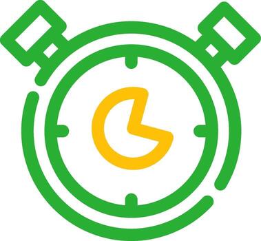 Stopwatch Creative Icon Design vector