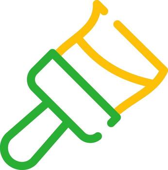 Paint Brush Creative Icon Design vector