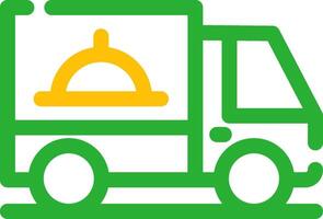 Delivery Van Creative Icon Design vector