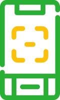 Line Two Color Design vector