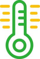 diseño de icono creativo de termómetro vector