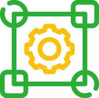Pattern System Creative Icon Design vector