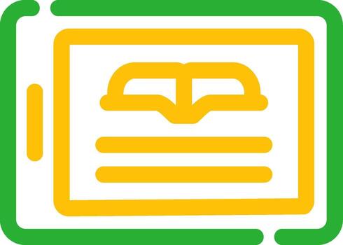 Elearning Creative Icon Design vector