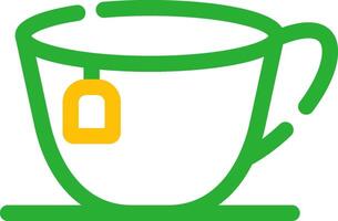 Tea Cup Creative Icon Design vector