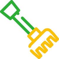 Rake Creative Icon Design vector