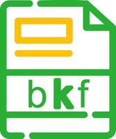 bkf Creative Icon Design vector