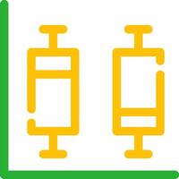 Box And Whisker Creative Icon Design vector