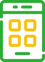 Grid Creative Icon Design vector