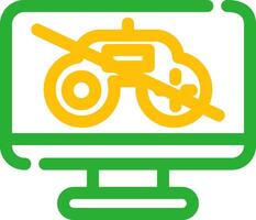 Game Disconnect Creative Icon Design vector