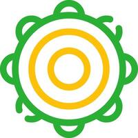 Drum Creative Icon Design vector