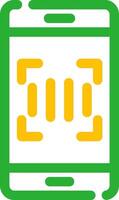 Barcode Creative Icon Design vector