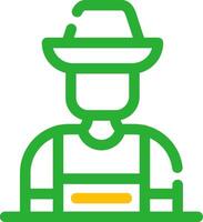 Farmer Creative Icon Design vector