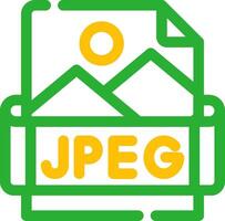 Jpeg Creative Icon Design vector