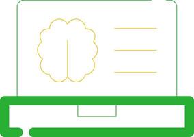 Laptop Creative Icon Design vector
