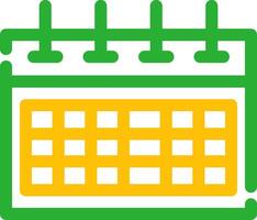 Calendar Creative Icon Design vector