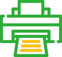 Printer Creative Icon Design vector