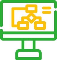 Algorithm Creative Icon Design vector