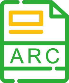 ARC Creative Icon Design vector