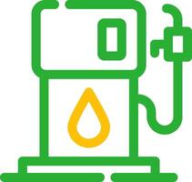 Petrol Station Creative Icon Design vector