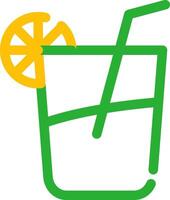 Line Two Color Design vector