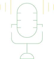 Audio Streaming Creative Icon Design vector