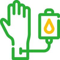 Transfusion Creative Icon Design vector