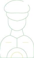 Captain Creative Icon Design vector