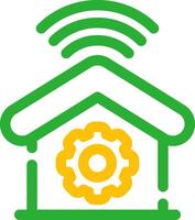 Home Automation Creative Icon Design vector