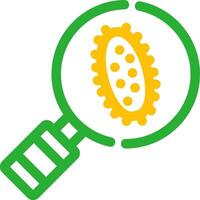 Bacteria Creative Icon Design vector