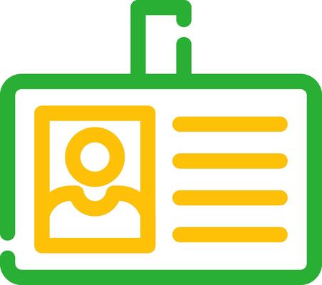 ID Card Creative Icon Design