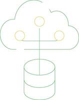 Big Data Creative Icon Design vector