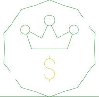 All Inclusive Price Creative Icon Design vector