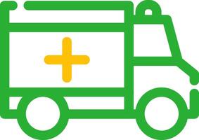 Ambulance Creative Icon Design vector