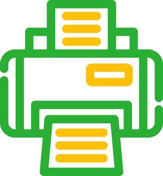 Printer Creative Icon Design vector