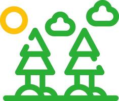 Forest Creative Icon Design vector