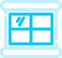 Window Creative Icon Design vector