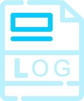 LOG Creative Icon Design vector