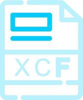 XCF Creative Icon Design vector