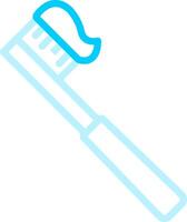 Toothbrush Creative Icon Design vector