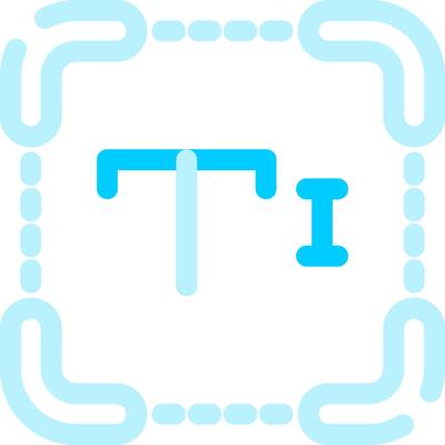 Text Creative Icon Design