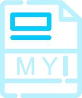 MYI Creative Icon Design vector