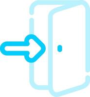 Line Two Color Design vector