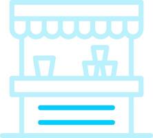 Stand Creative Icon Design vector