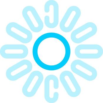 cargando creativo icono diseño vector