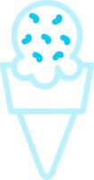Ice Cream Creative Icon Design vector