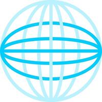 Globe Creative Icon Design vector