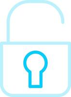 Unlock Creative Icon Design vector